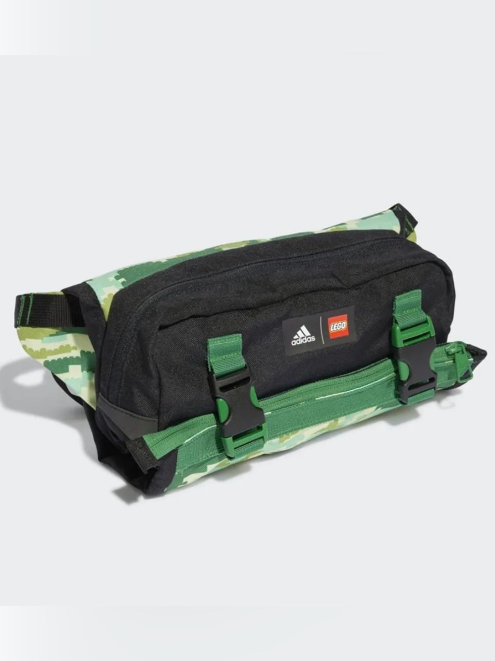 NWT adidas x LEGO Play Multi Crossover Bag Kids 14L Camo Convertible Waist Bag
